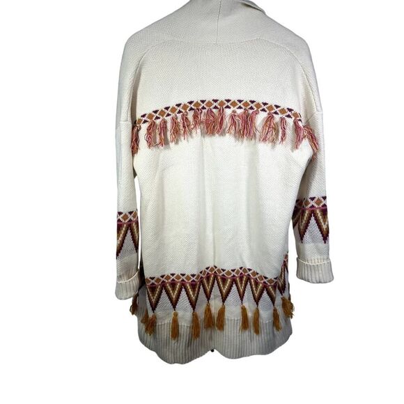 MATILDA JANE Women's Moments With You Gingersnap Open Front Cardigan White Small - Picture 9 of 13